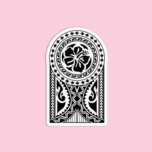 Hawaiian Tribal Sticker