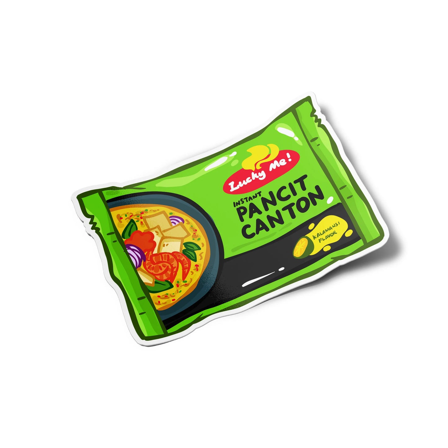 Pancit Canton Asian Food Sticker