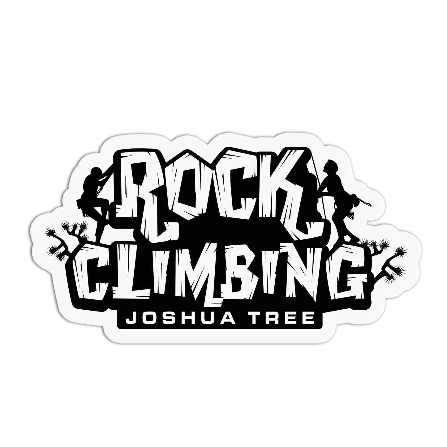 Rock Climbing Tavel Series_Joshua Tree Sticker