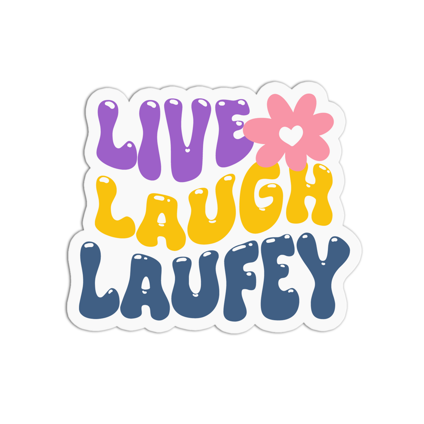 Live Laugh Laufey Sticker
