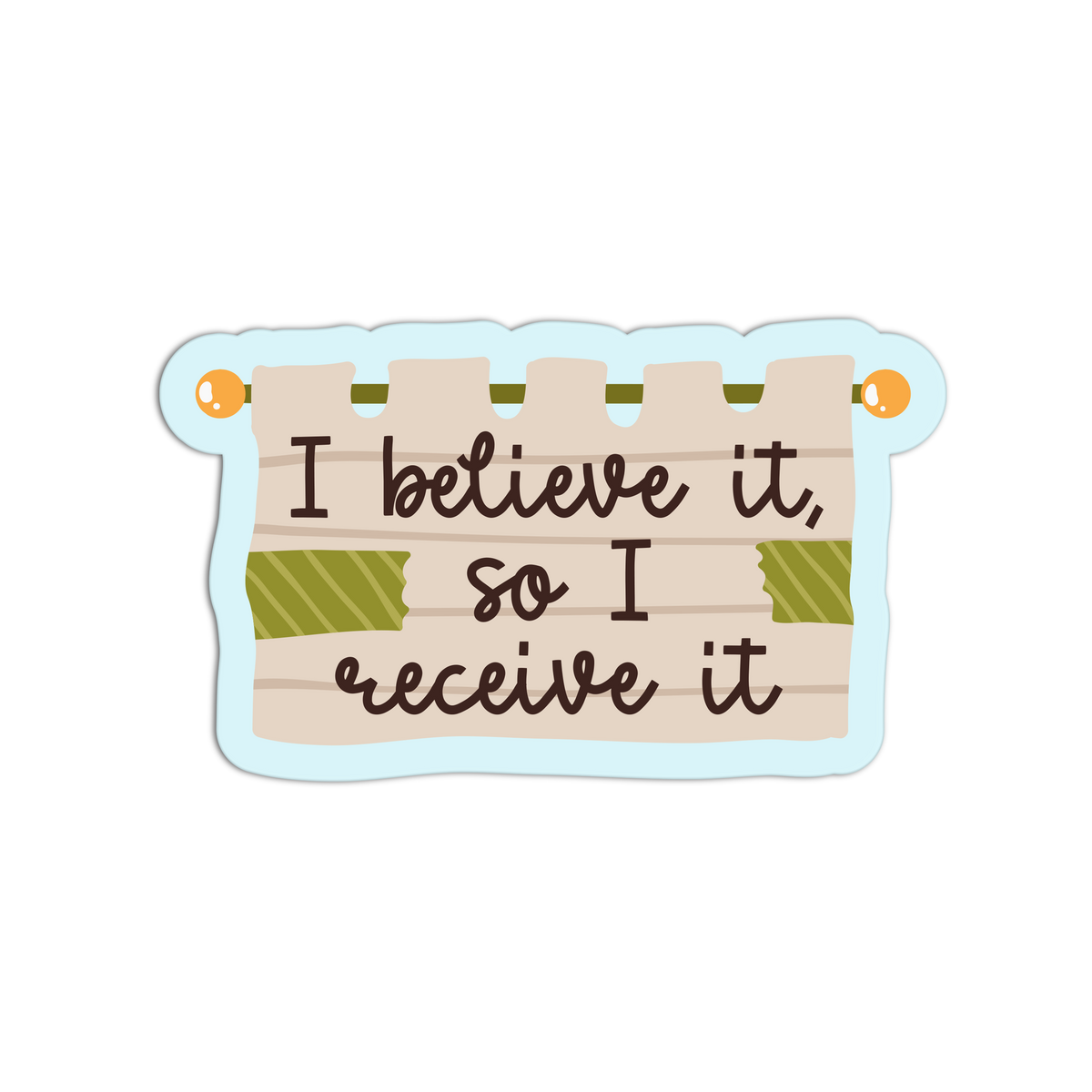 Radiate Confidence - New Manifesting Affirmation Sticker