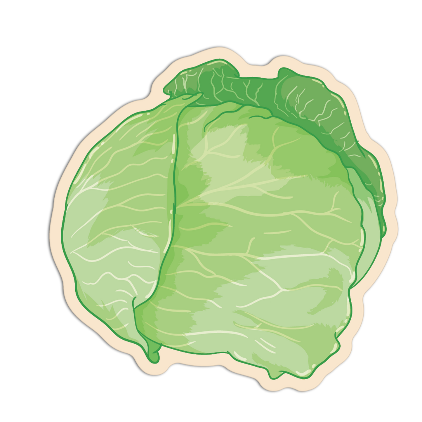 Cabbage Palengke Sticker