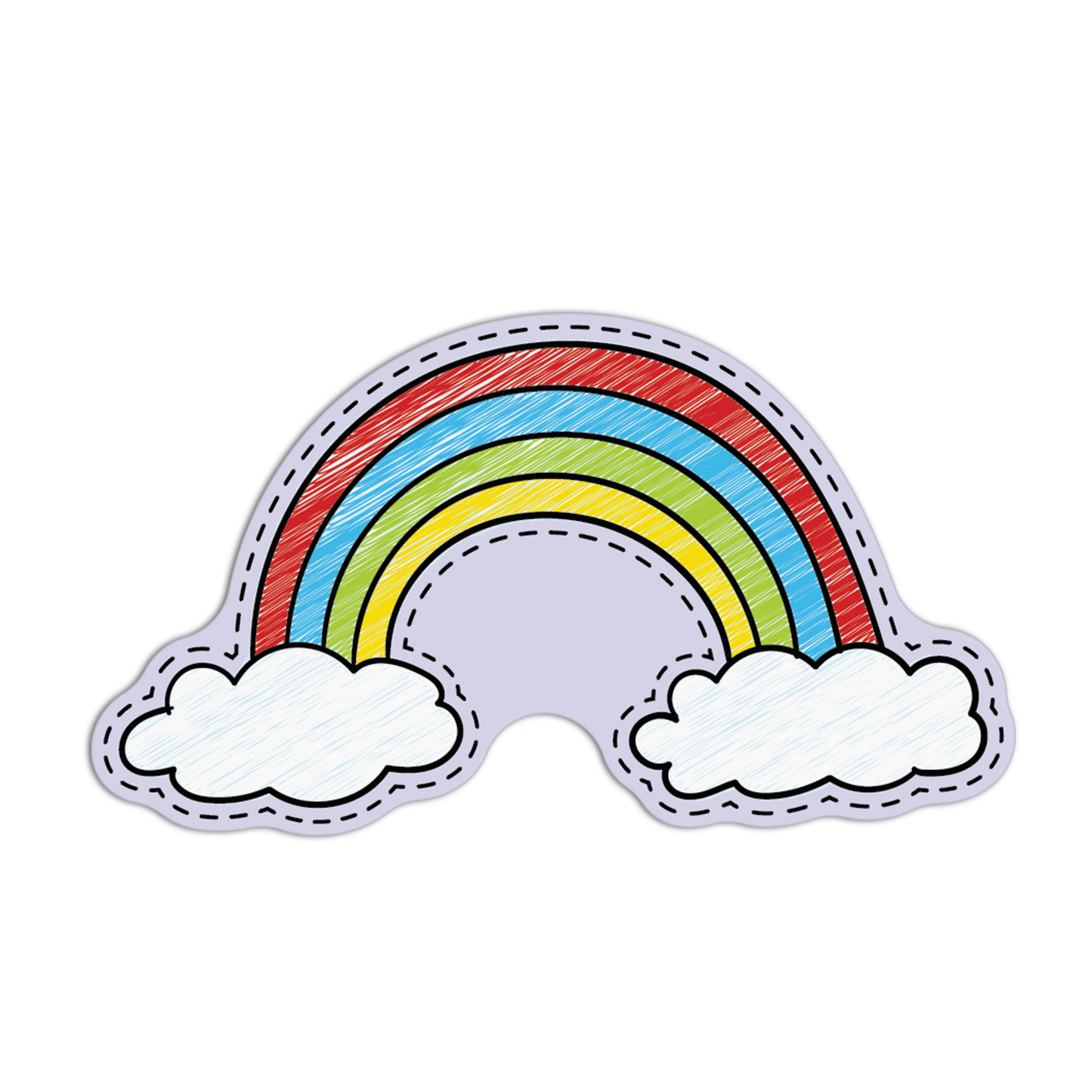 Bridge to My Bubble Patch Stickers