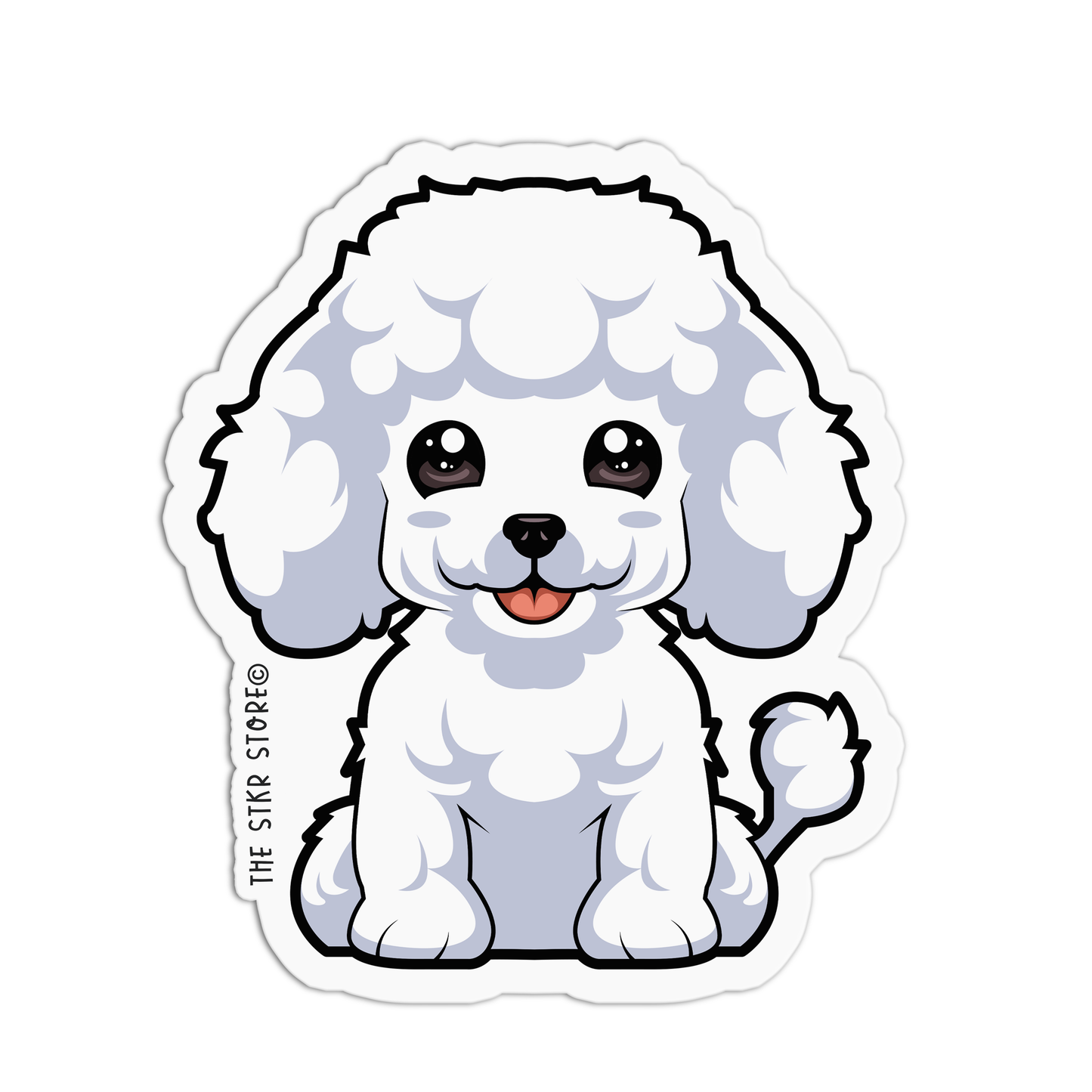 Poddle Dog Breed Sticker