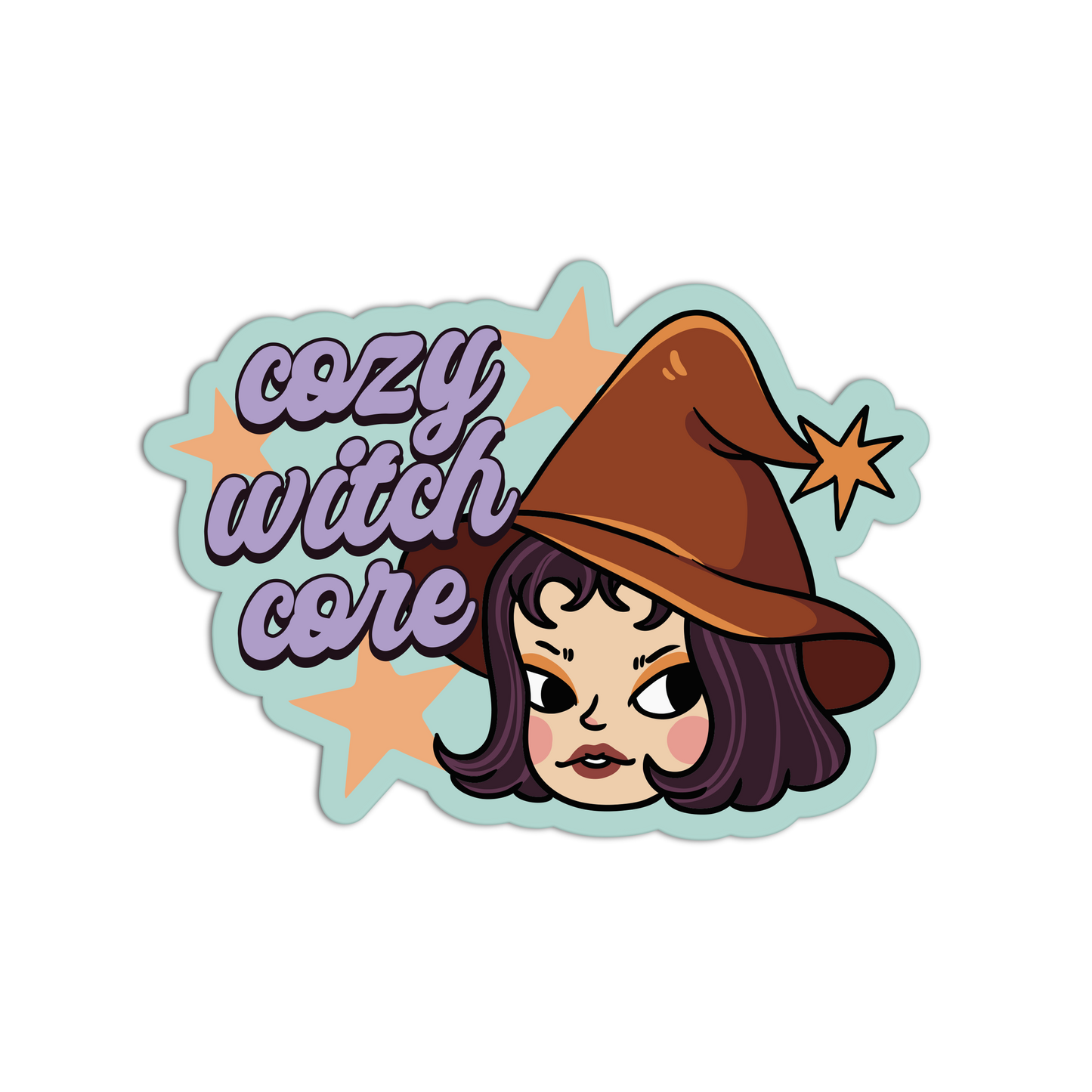 Cozy Witch Core Salem Stickers
