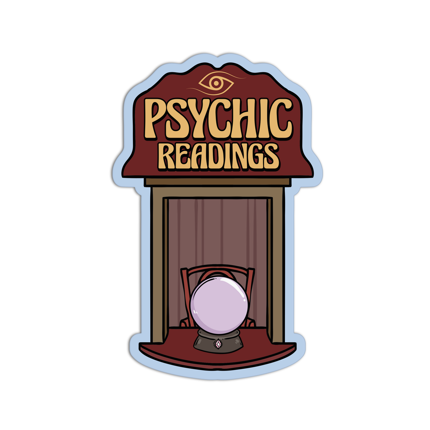 Psychic Readings Salem Massachusett Stickers