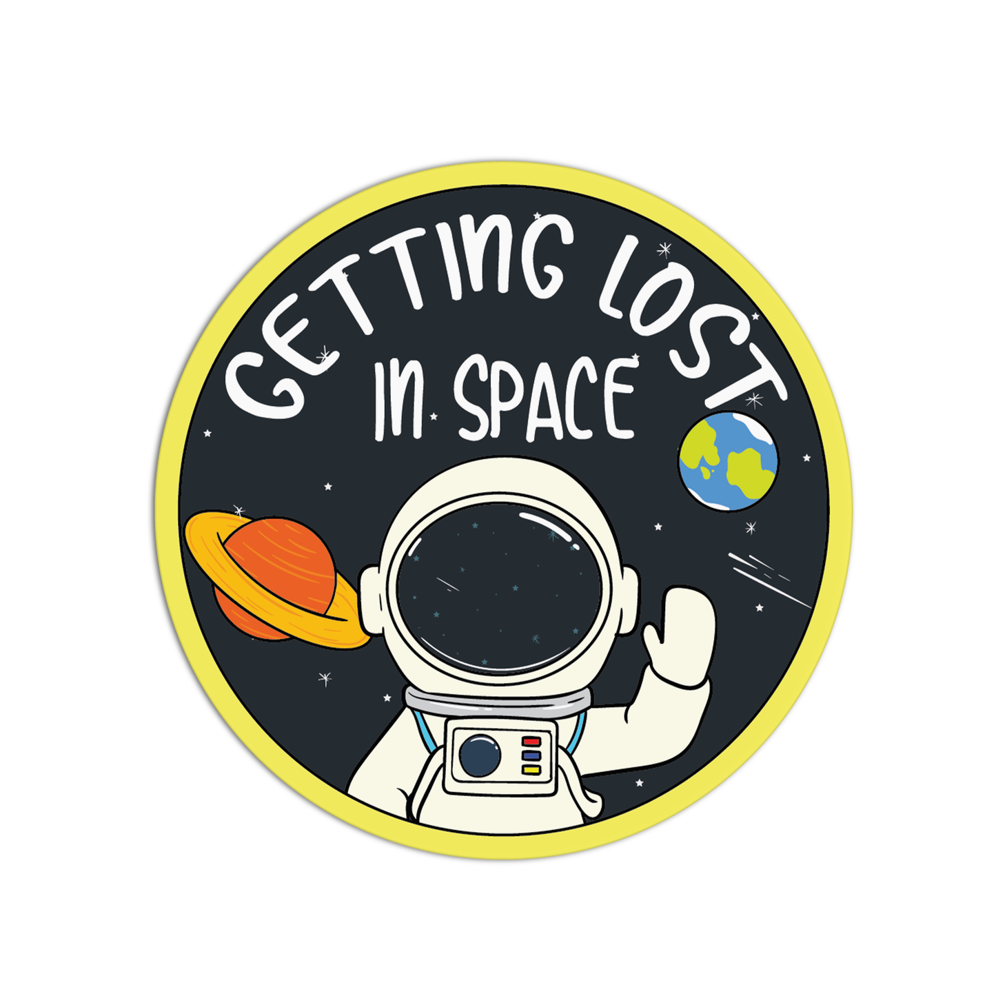 Explorer’s Exit Space Stuff Stickers