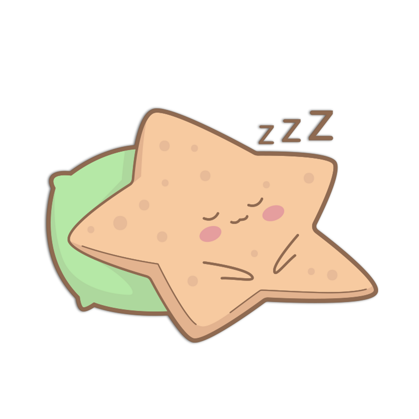 Sleeping Star Stickers