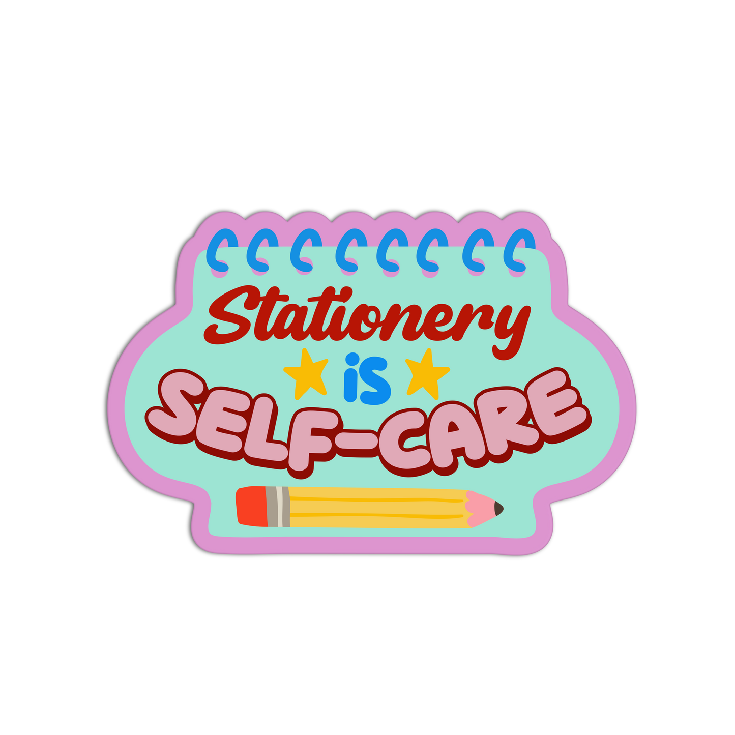 Self-care Stationary Sticker