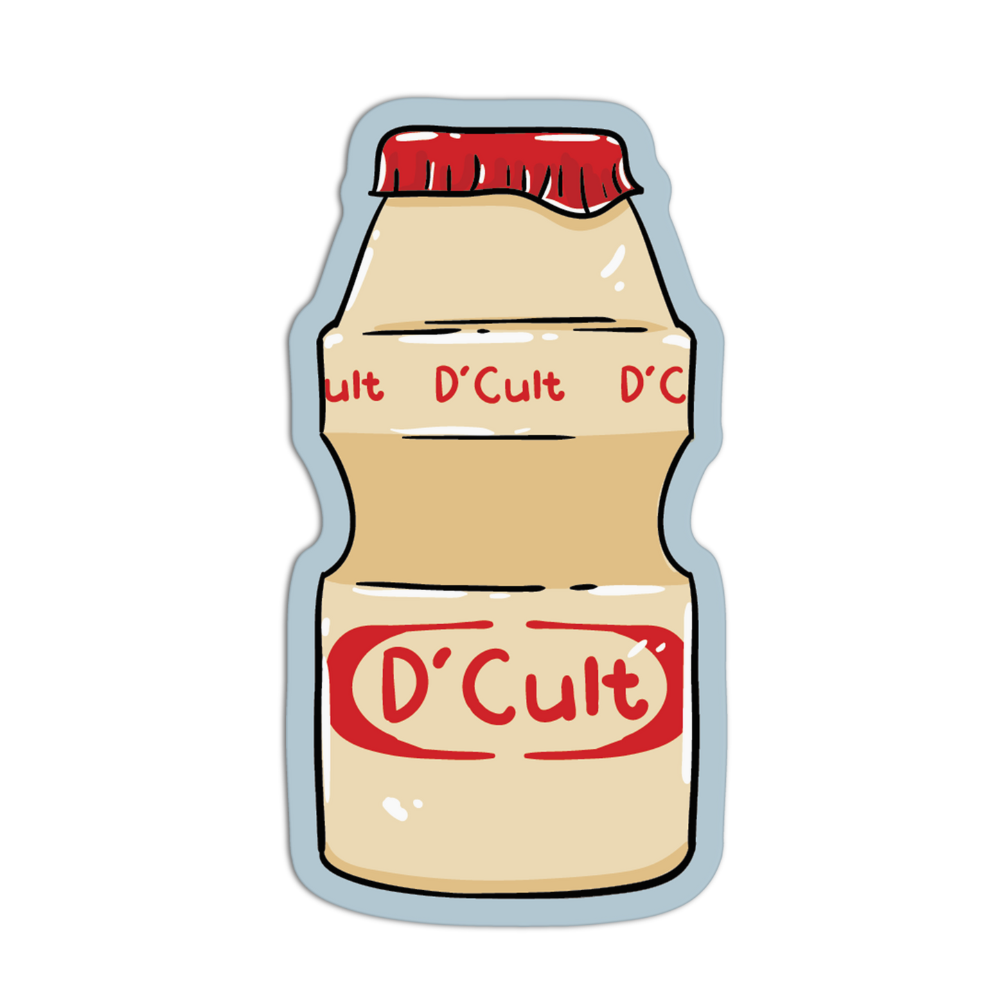 Fresh Dairy Milk Supermarket Stickers