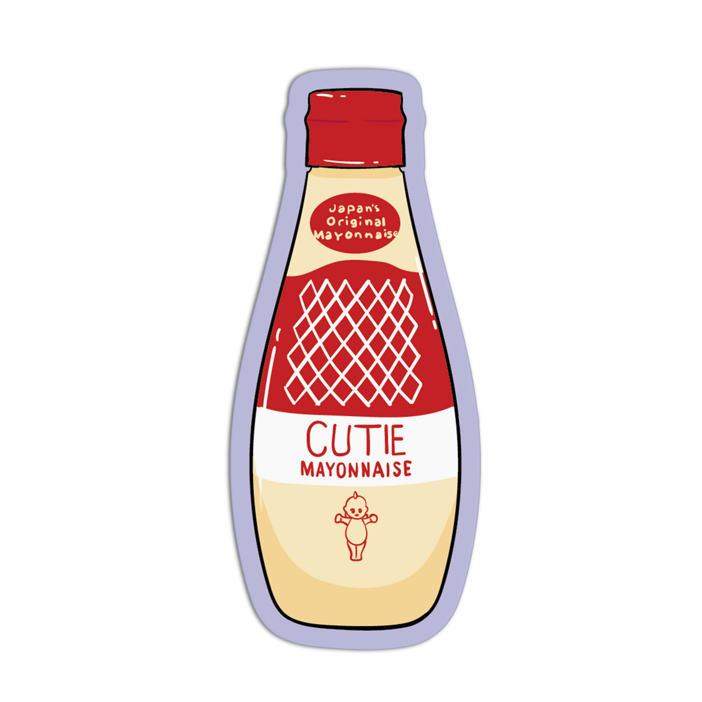 Cutie Mayonnaise Supermarket Stickers