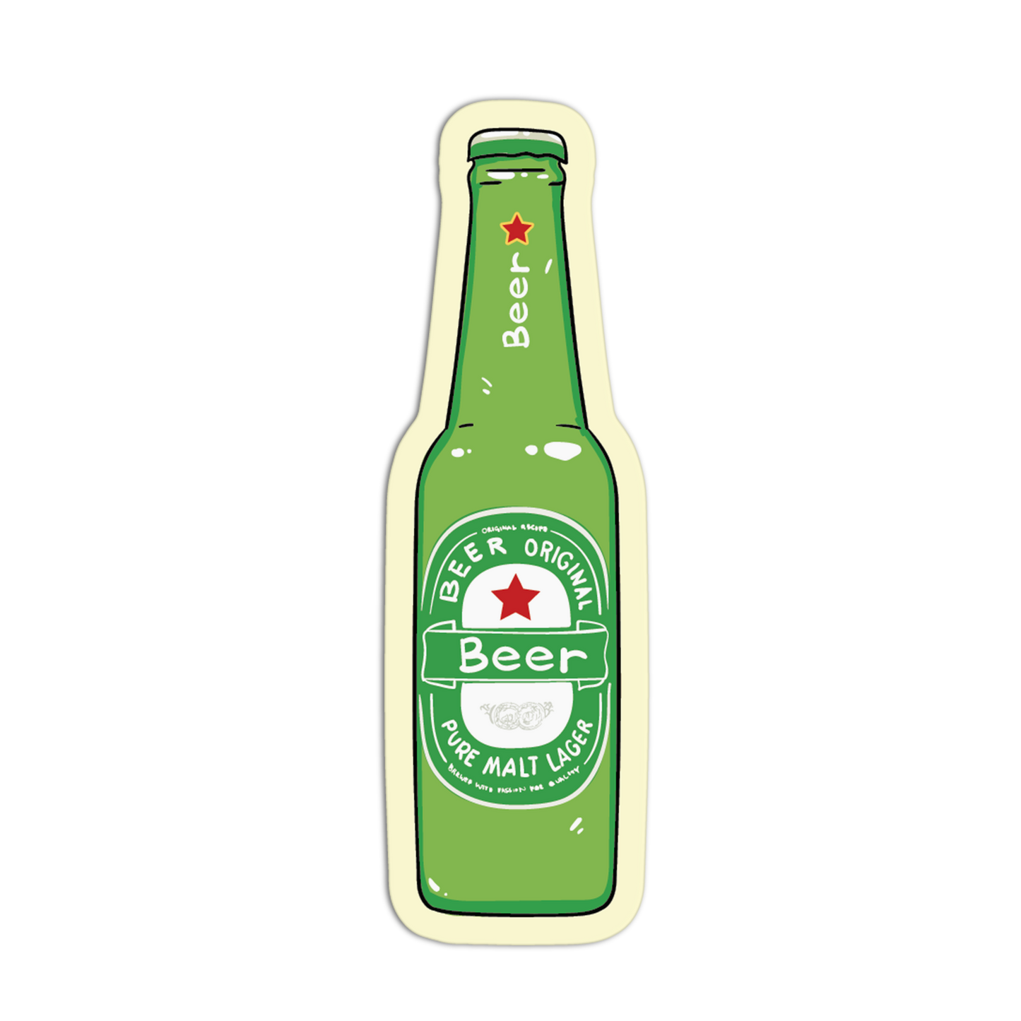 Red Star Special Supermarket Stickers