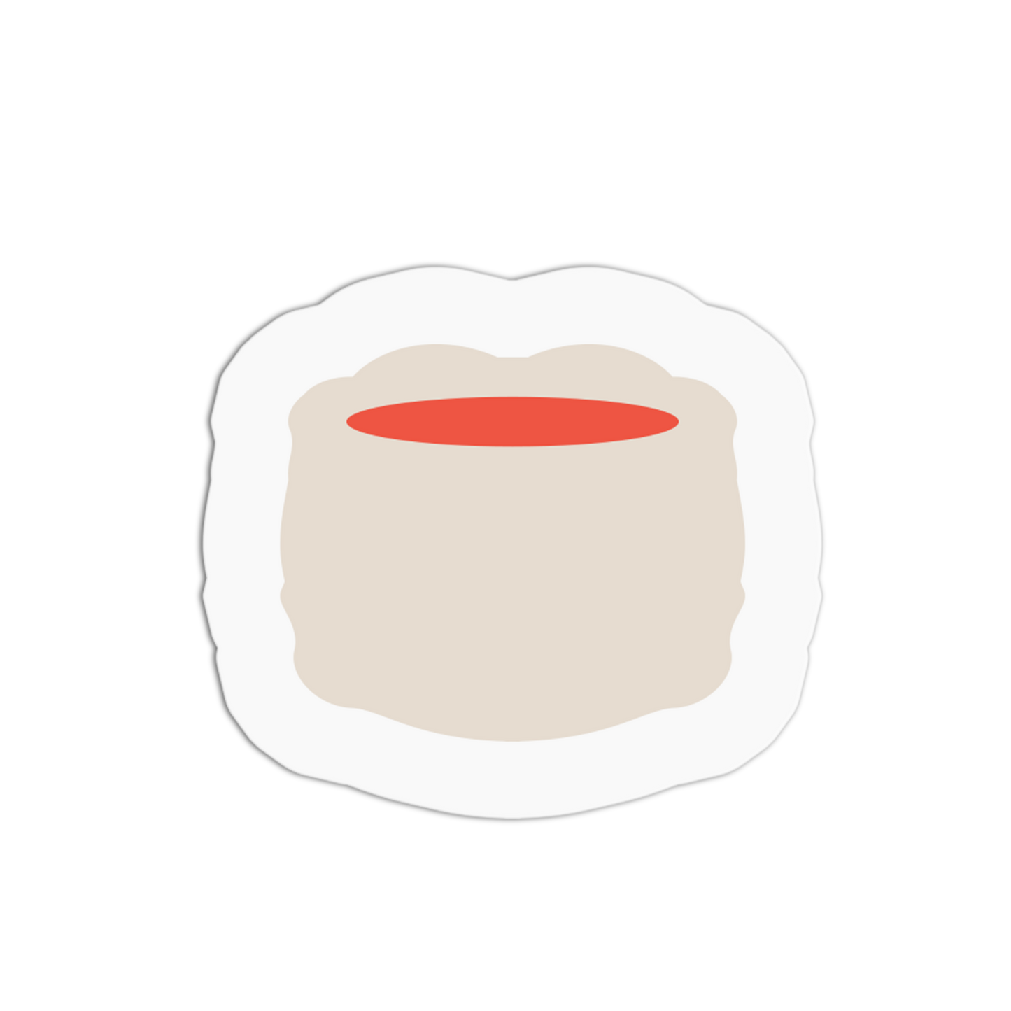 Simple Roll Sushi Sticker