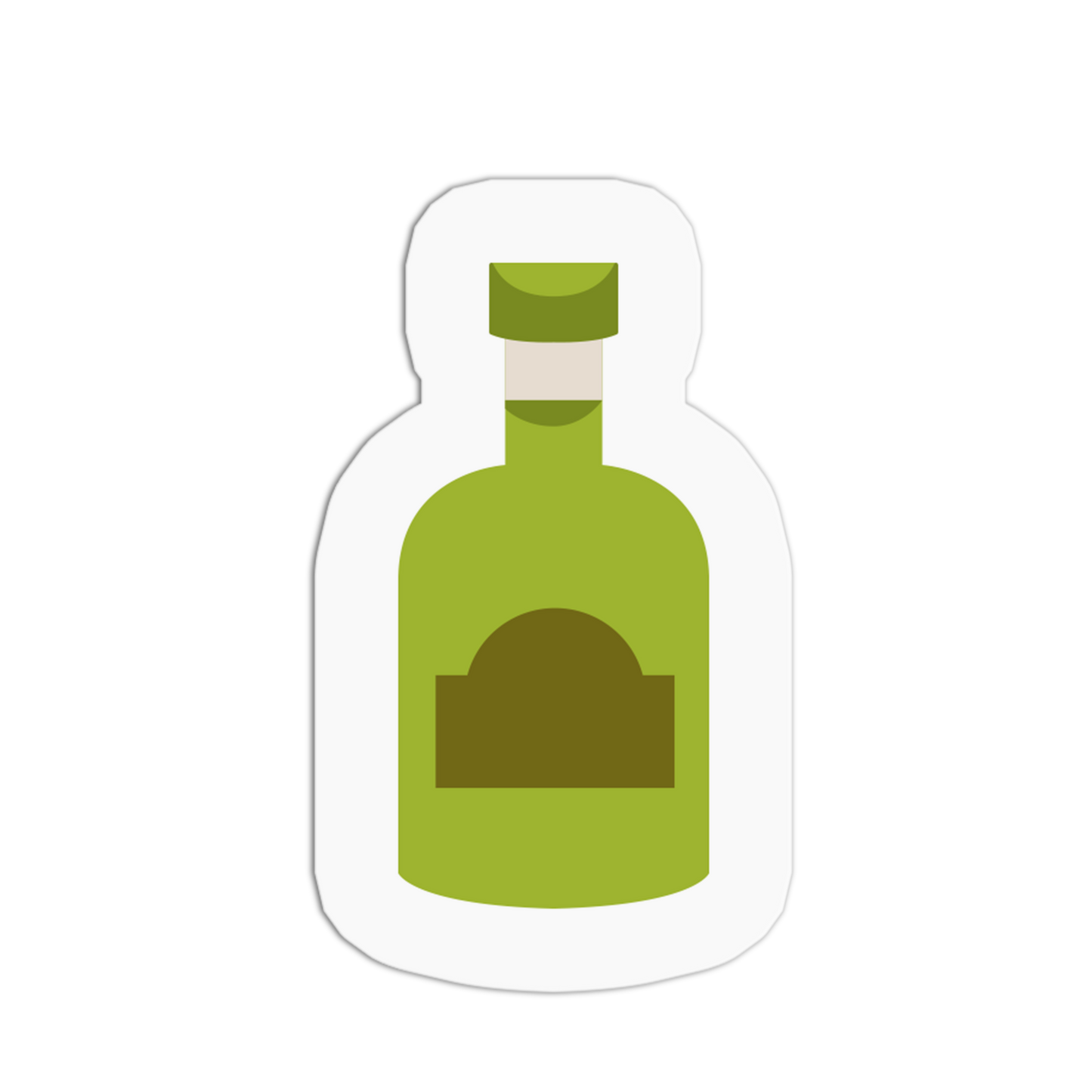 Green Tea Sushi Sticker