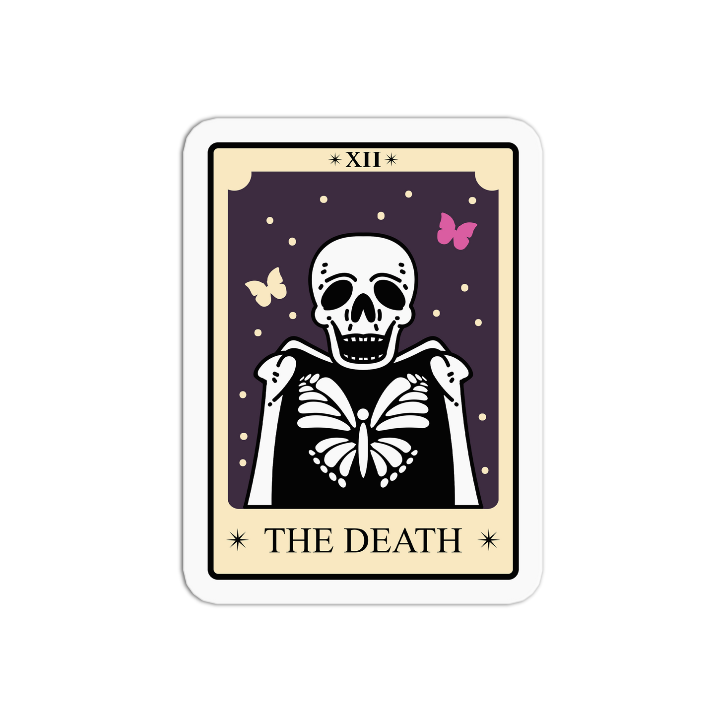 The Death Tarot Cards Sticker