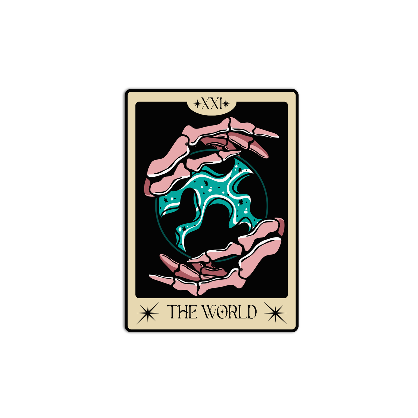 The World Tarot Sticker