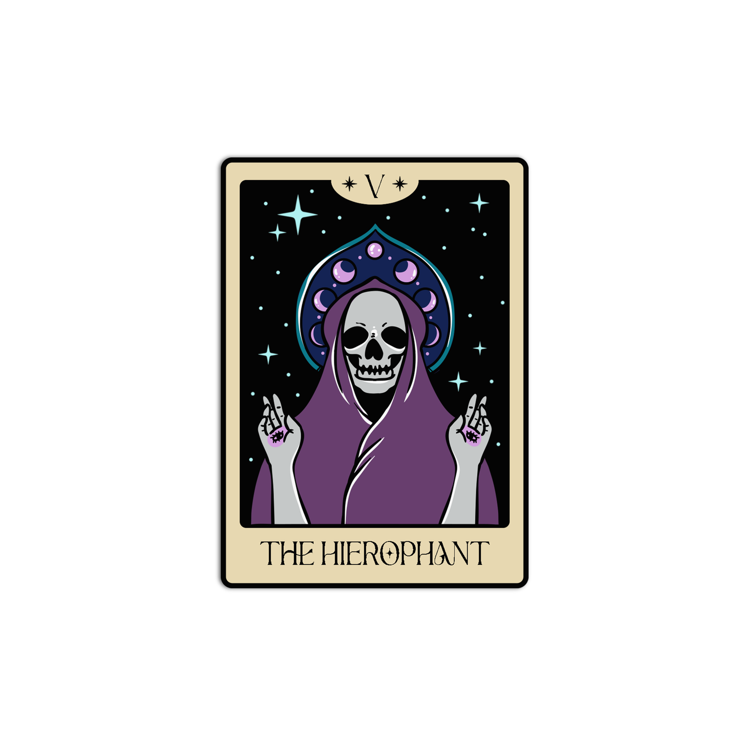 The Hierophant Tarot Sticker