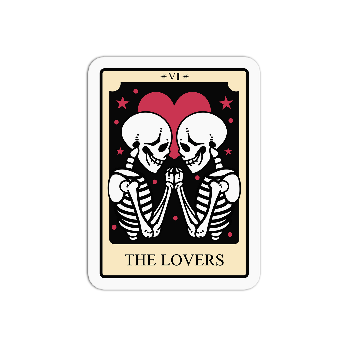 The Eternal Echoes Tarot Cards Sticker