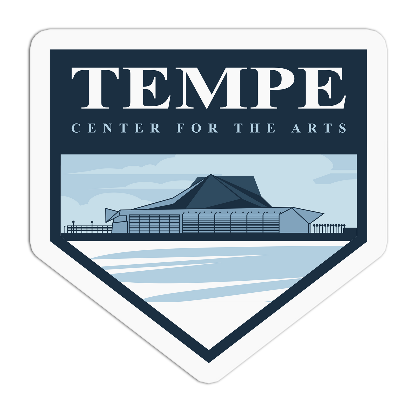 Center for the Arts Tempe Travel Series Stickers