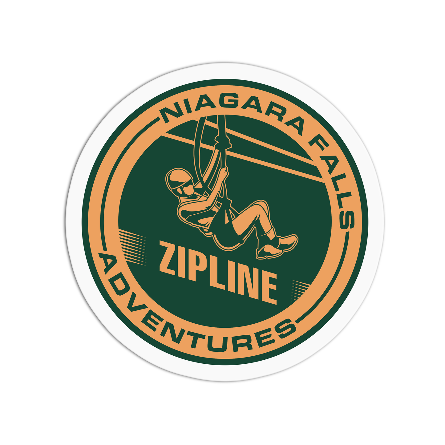 ZipLine Travel Series_Niagara Falls Sticker