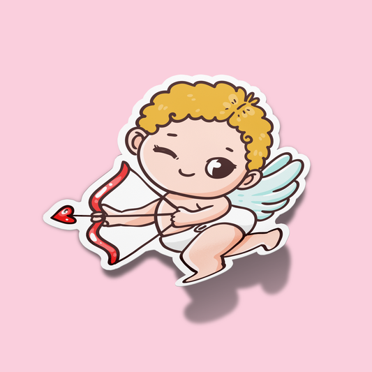 Cupid Valentine's Sticker