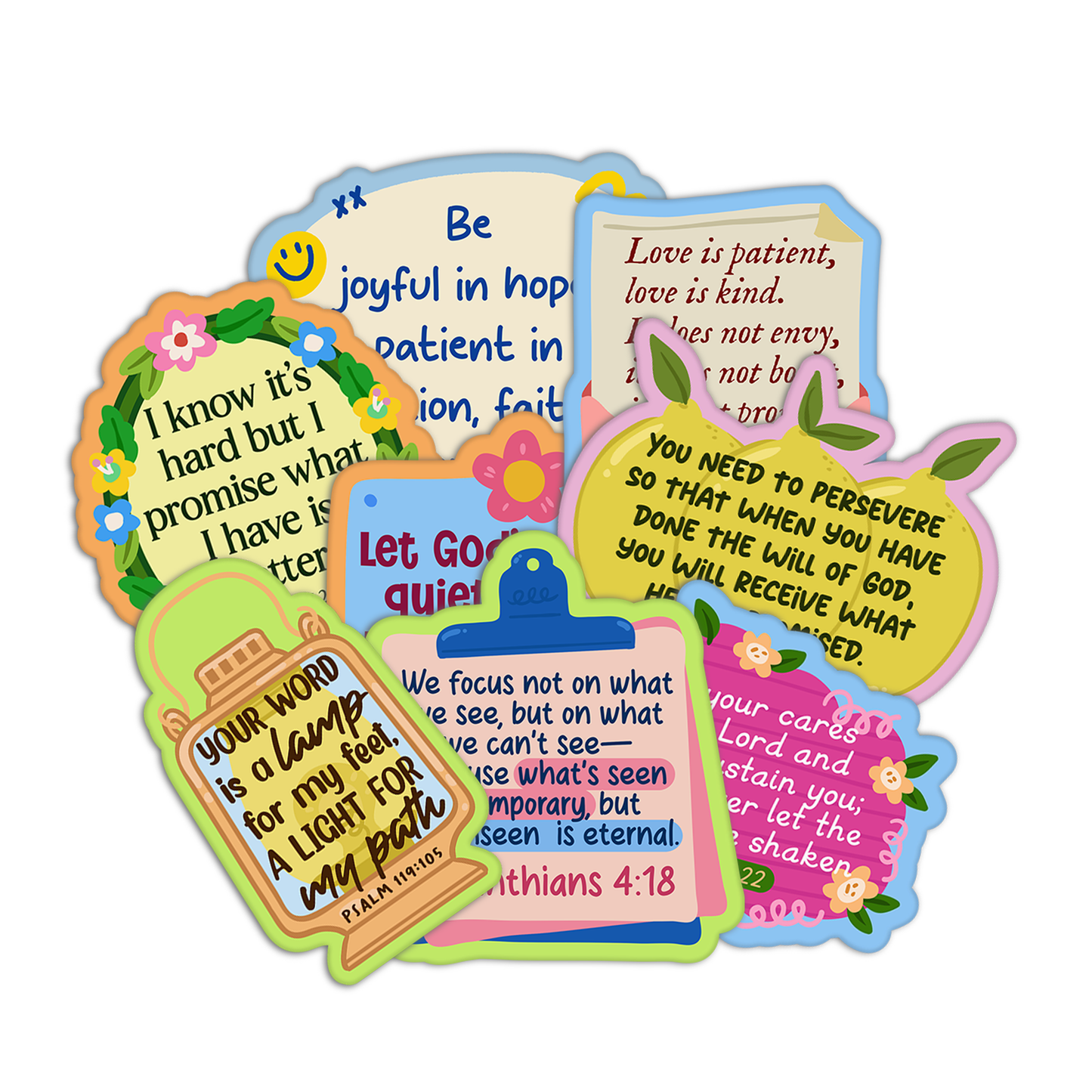 Bible Verses Sticker Pack