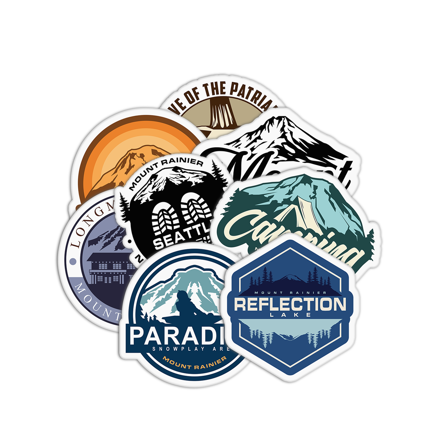 Travel Series_Seattle Sticker Pack