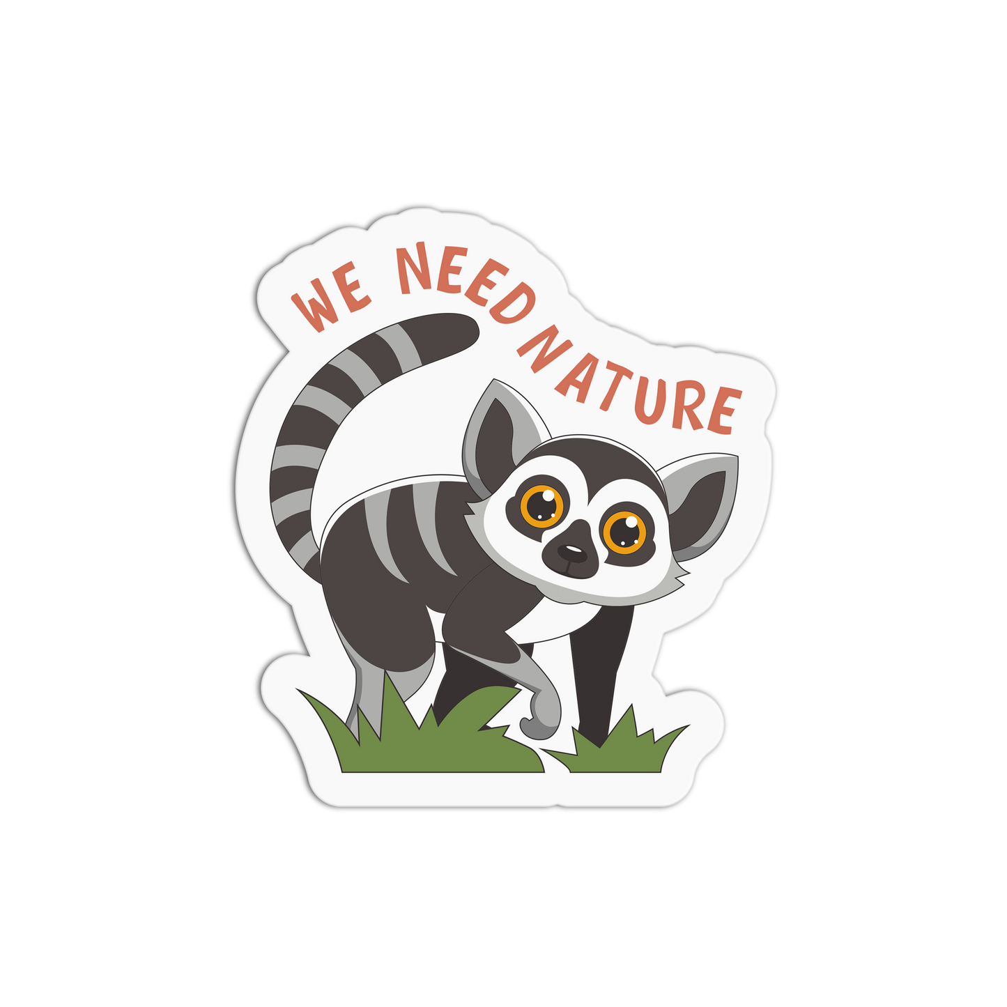 We Need Nature Wildlife Series Sticker