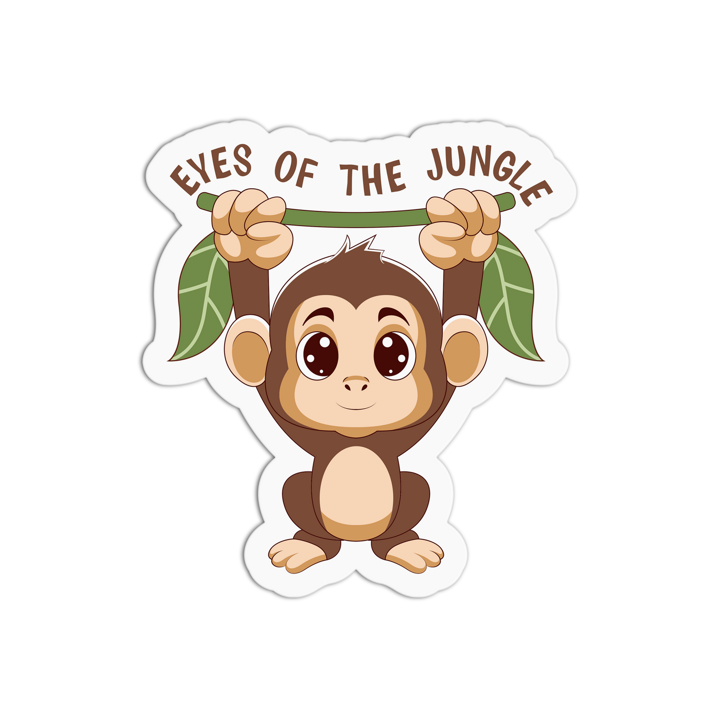 Eyes Of The Jungle Wildlife Series Sticker