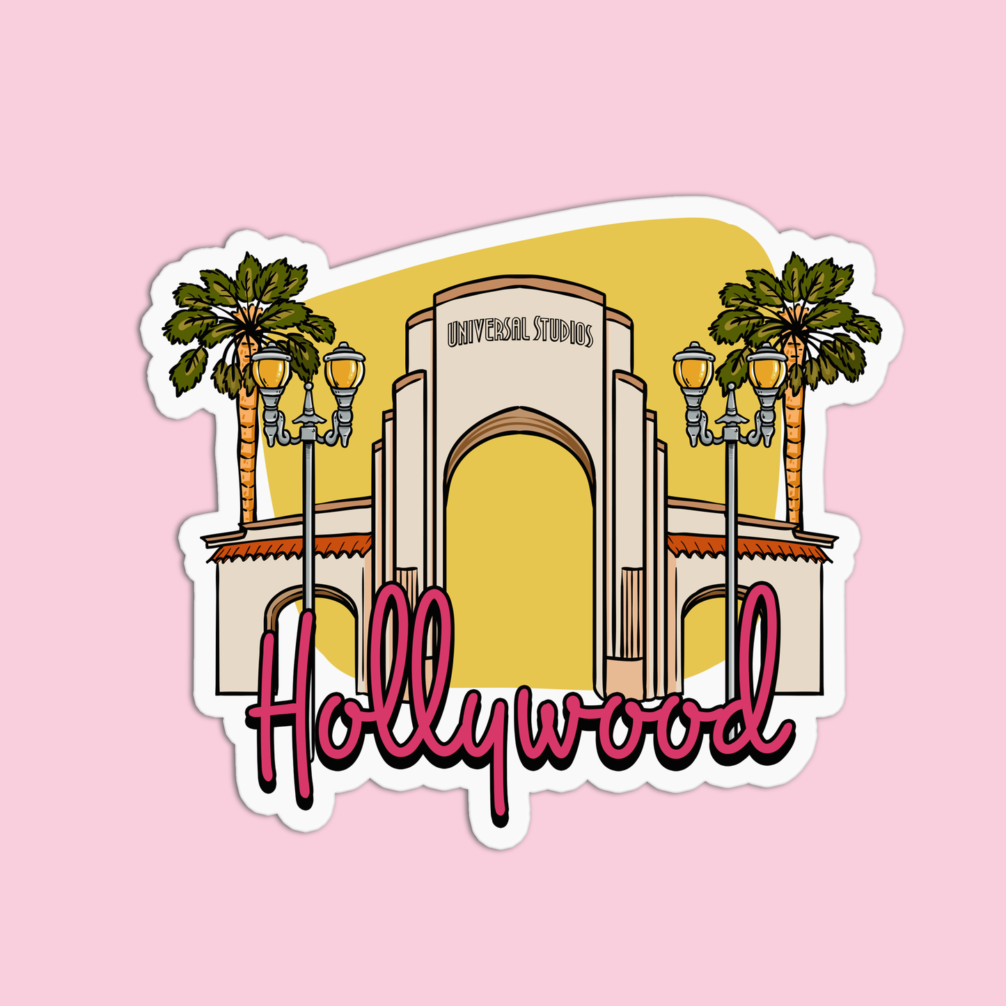 Hollywood Sticker