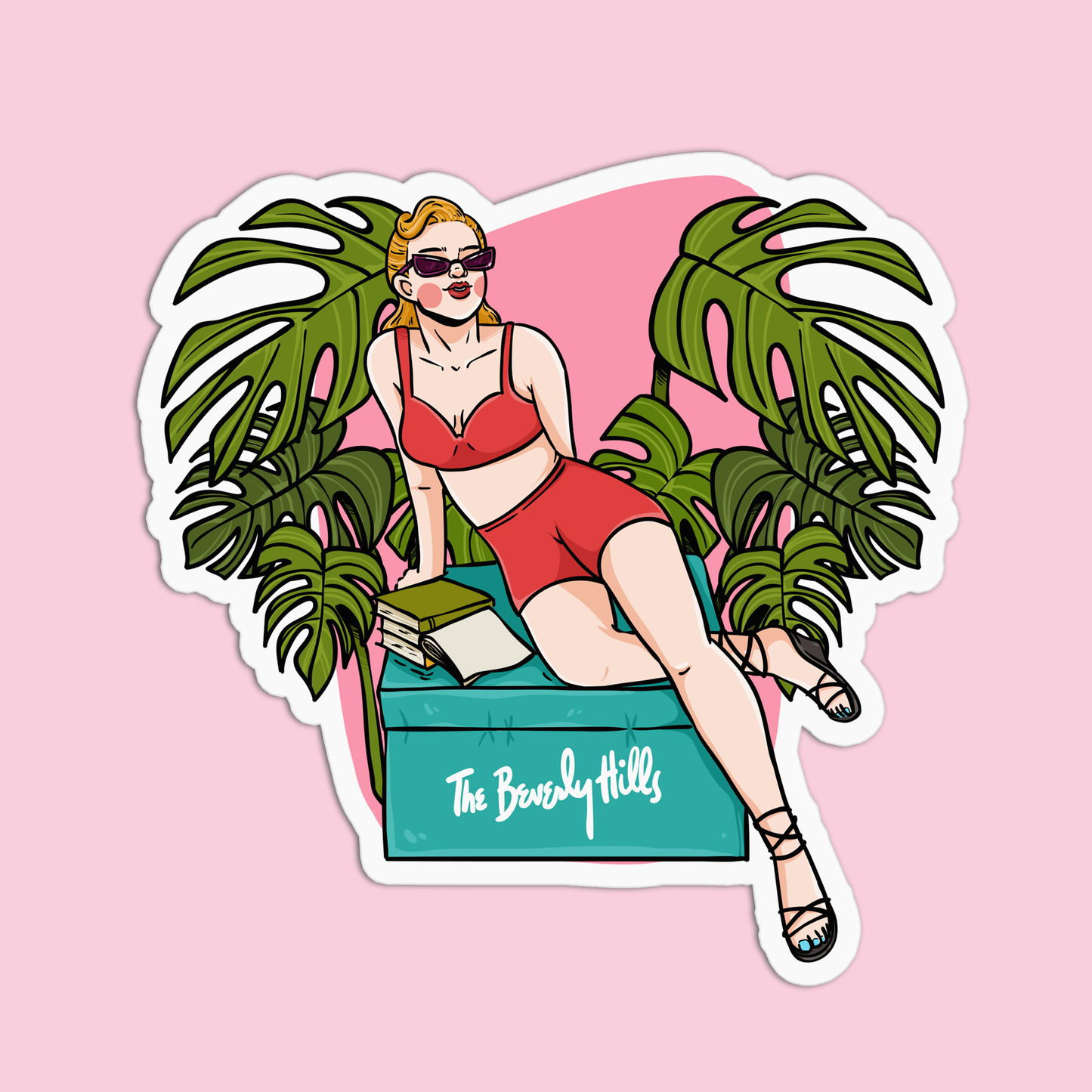 The Beverly Hills Sticker