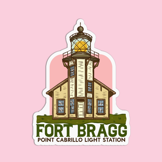 Fort Bragg California Sticker