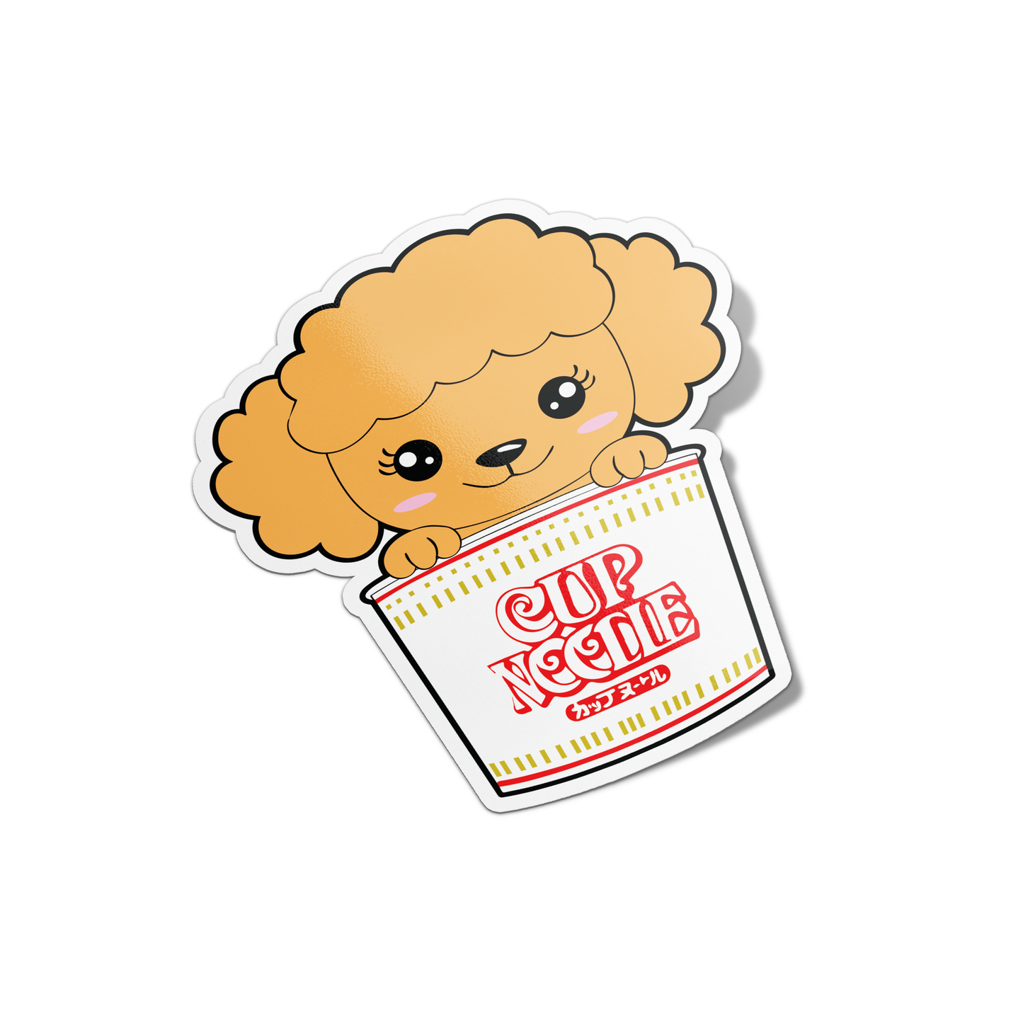 Noodle Poodle Sticker