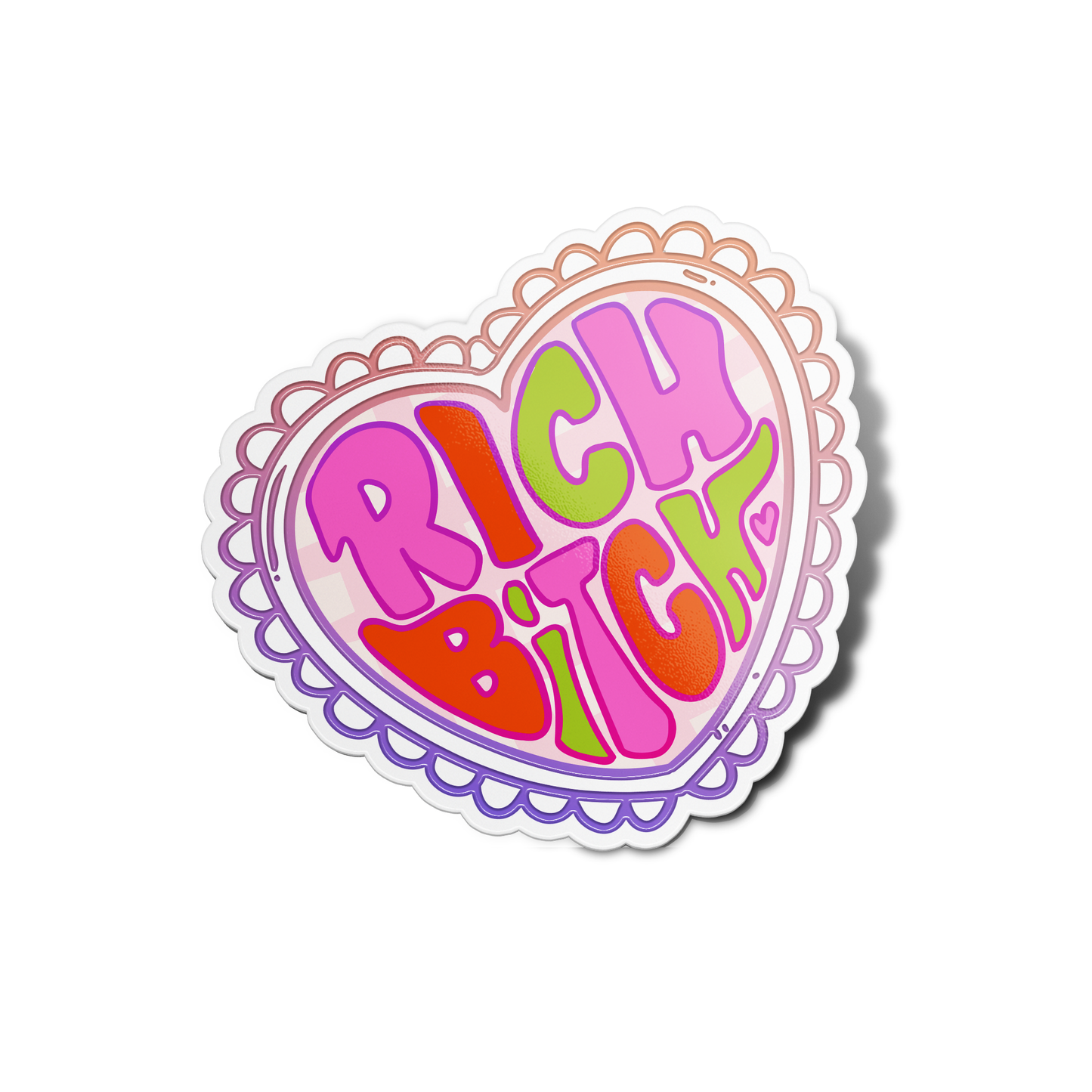 Rich Bitch Sticker
