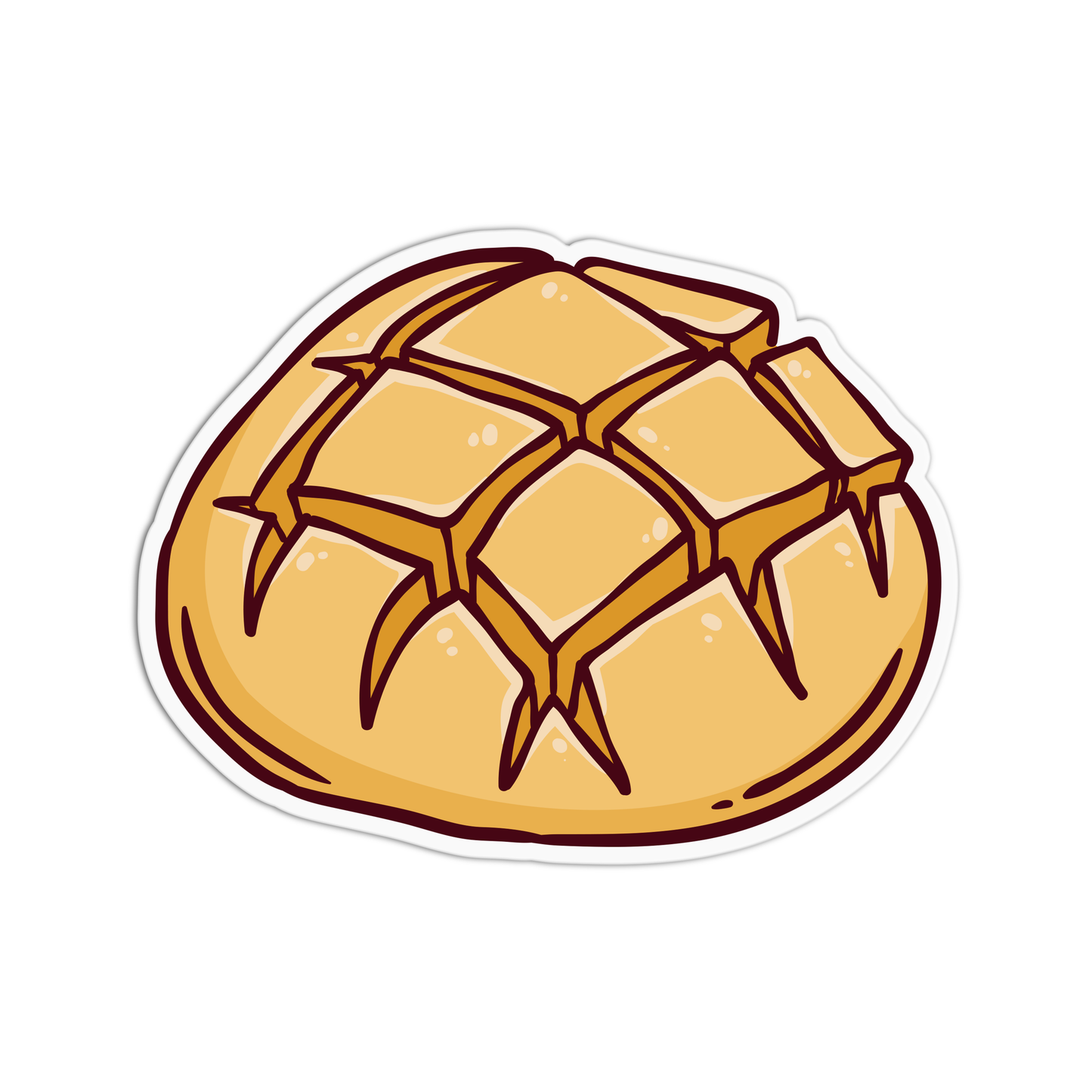 Bread Cute Sticker