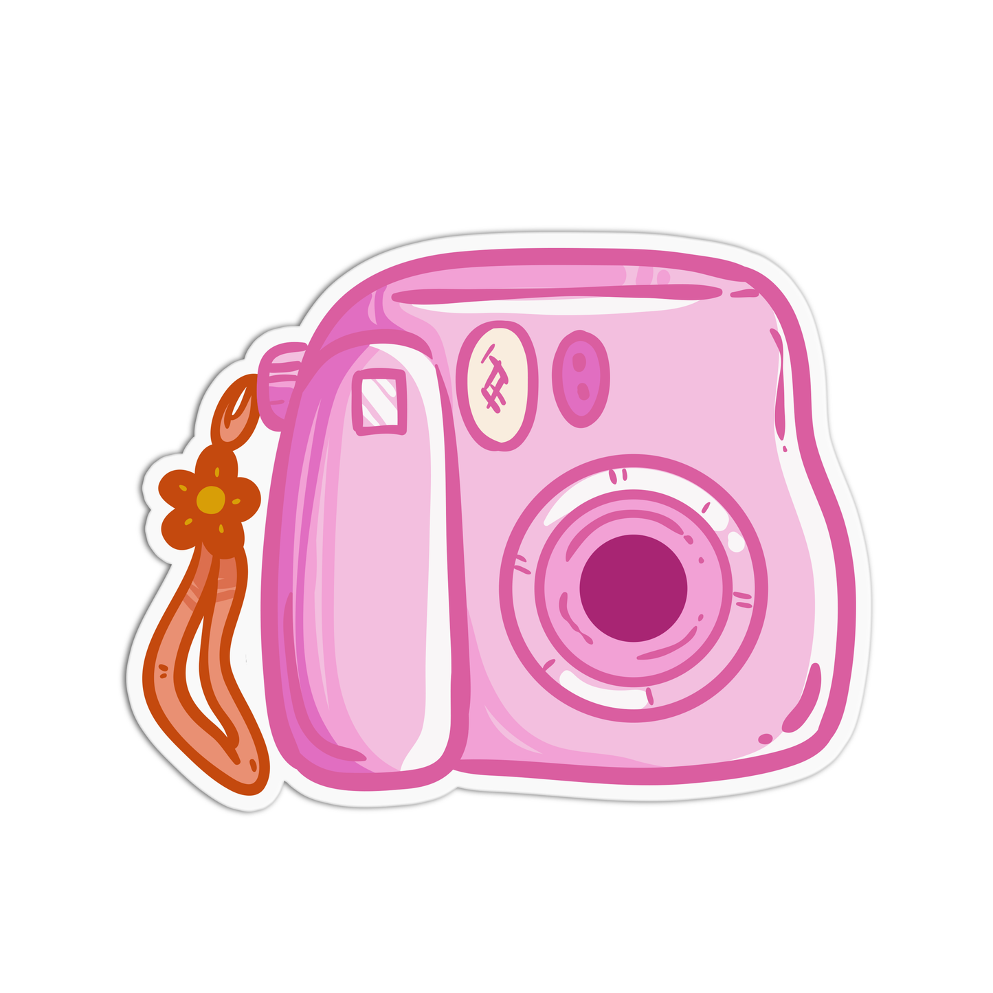 Polaroid Camera Cute Sticker