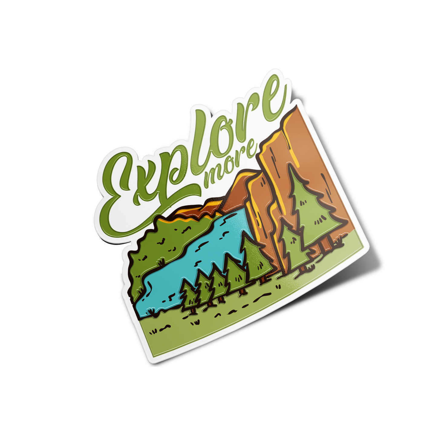Explore More Nature Sticker
