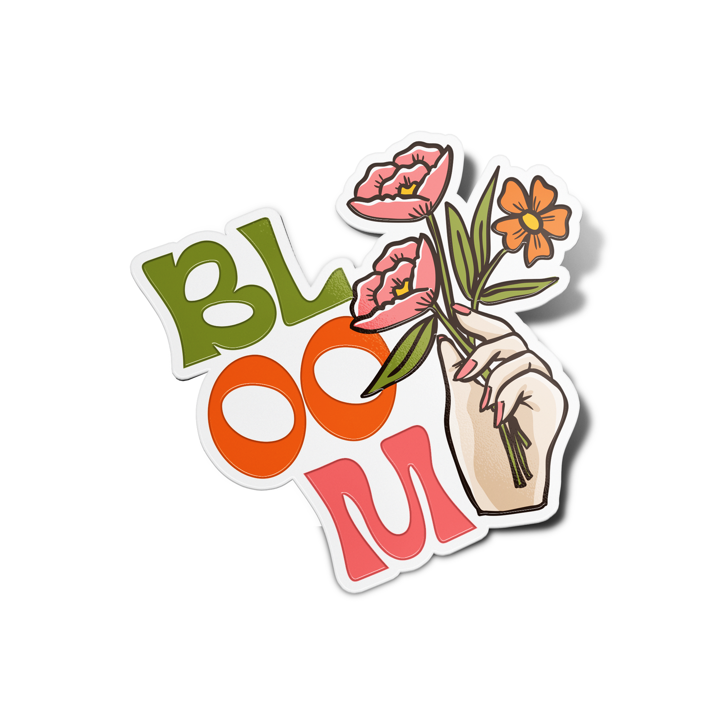 Bloom Nature Sticker