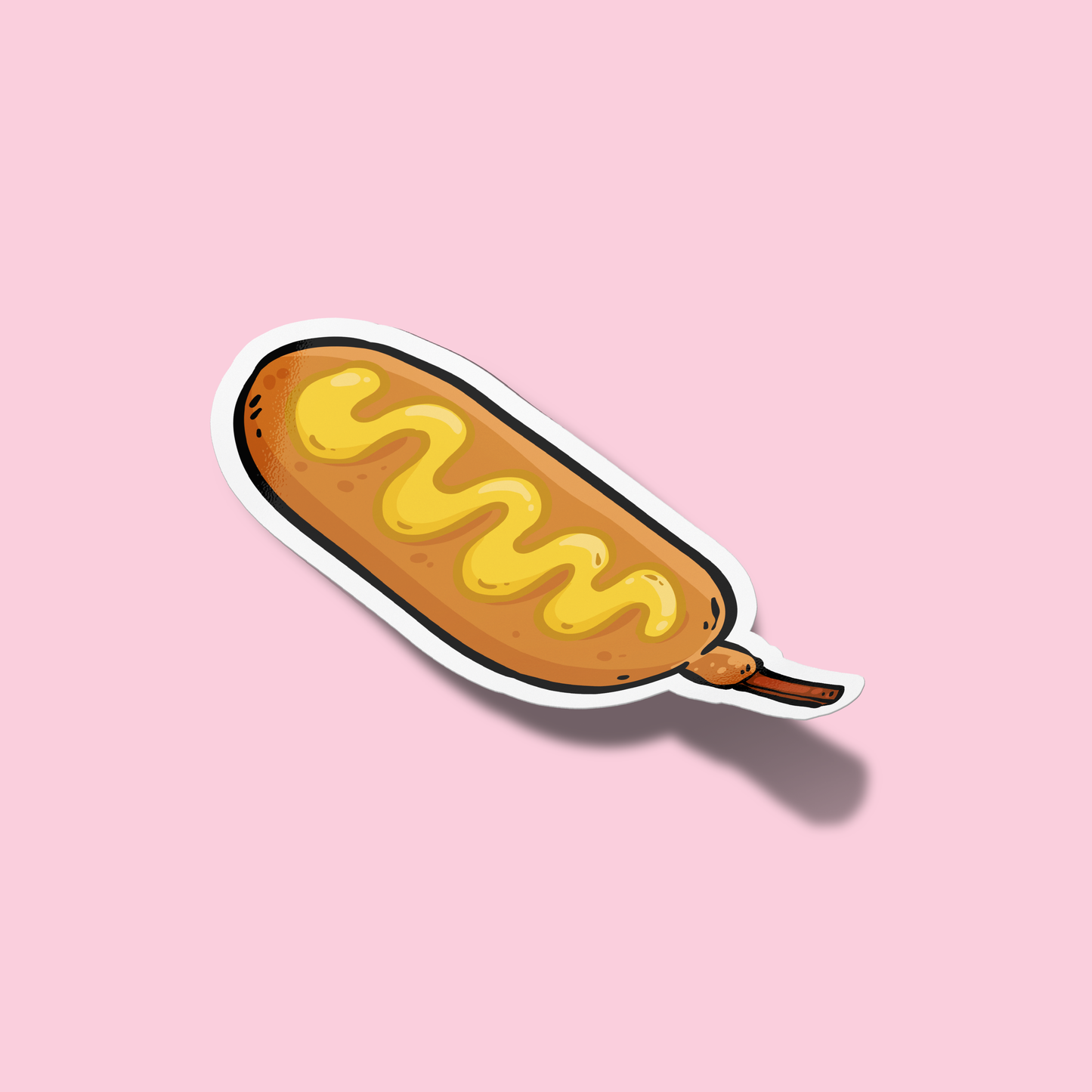 Corndog Sticker