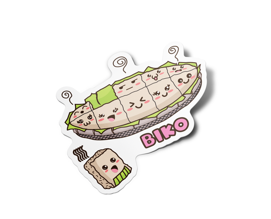 Kakanin Kawaii Sticker Pack 3"