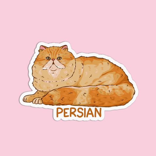 Persian Cat Sticker