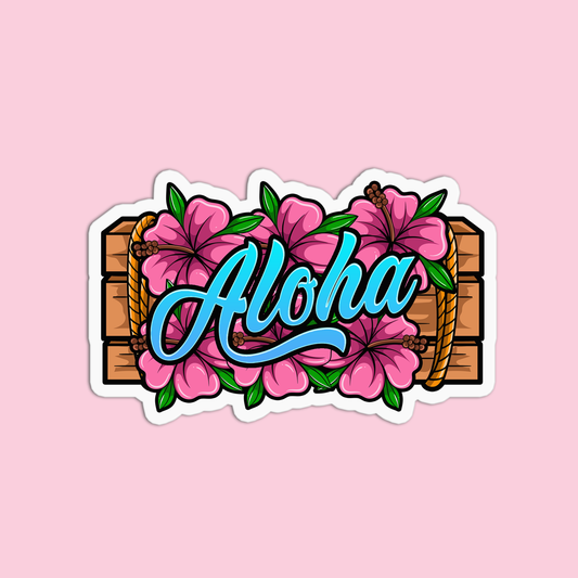 Aloha Hawaii Stickers