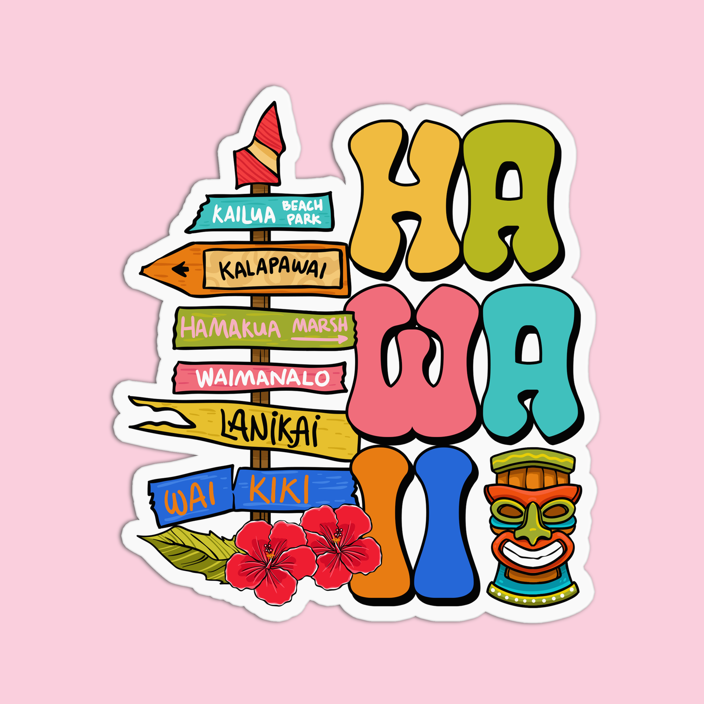 Hawaii Stickers