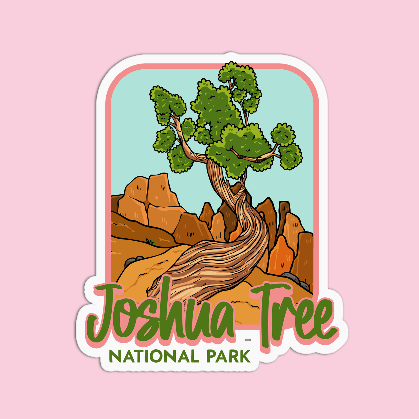 Joshua Tree Sticker
