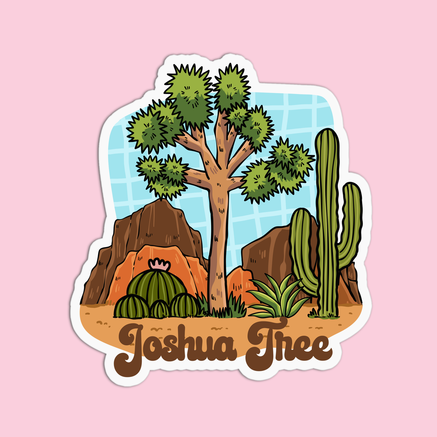 Joshua Tree Sticker