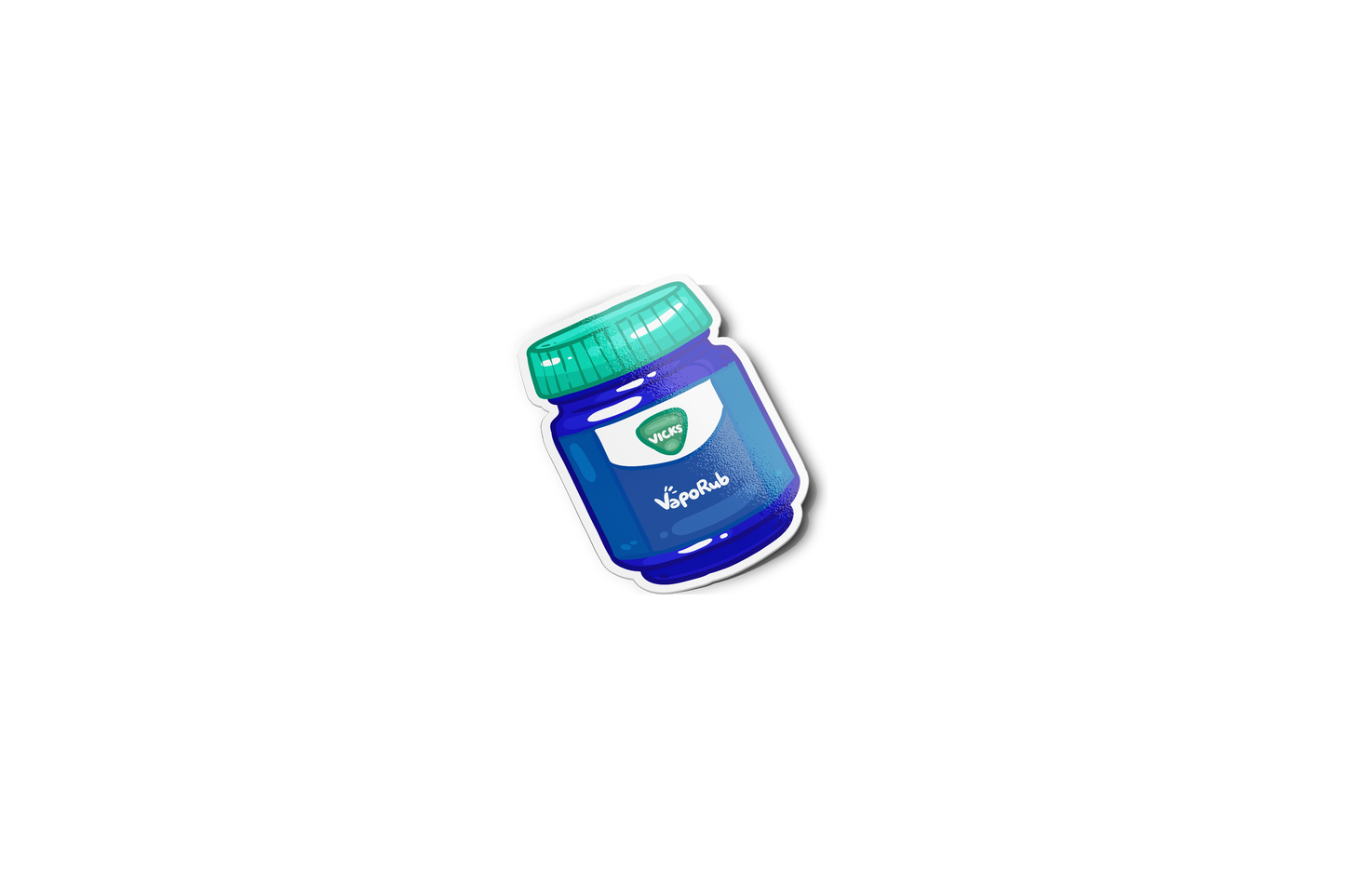 Vick's 90's Sticker