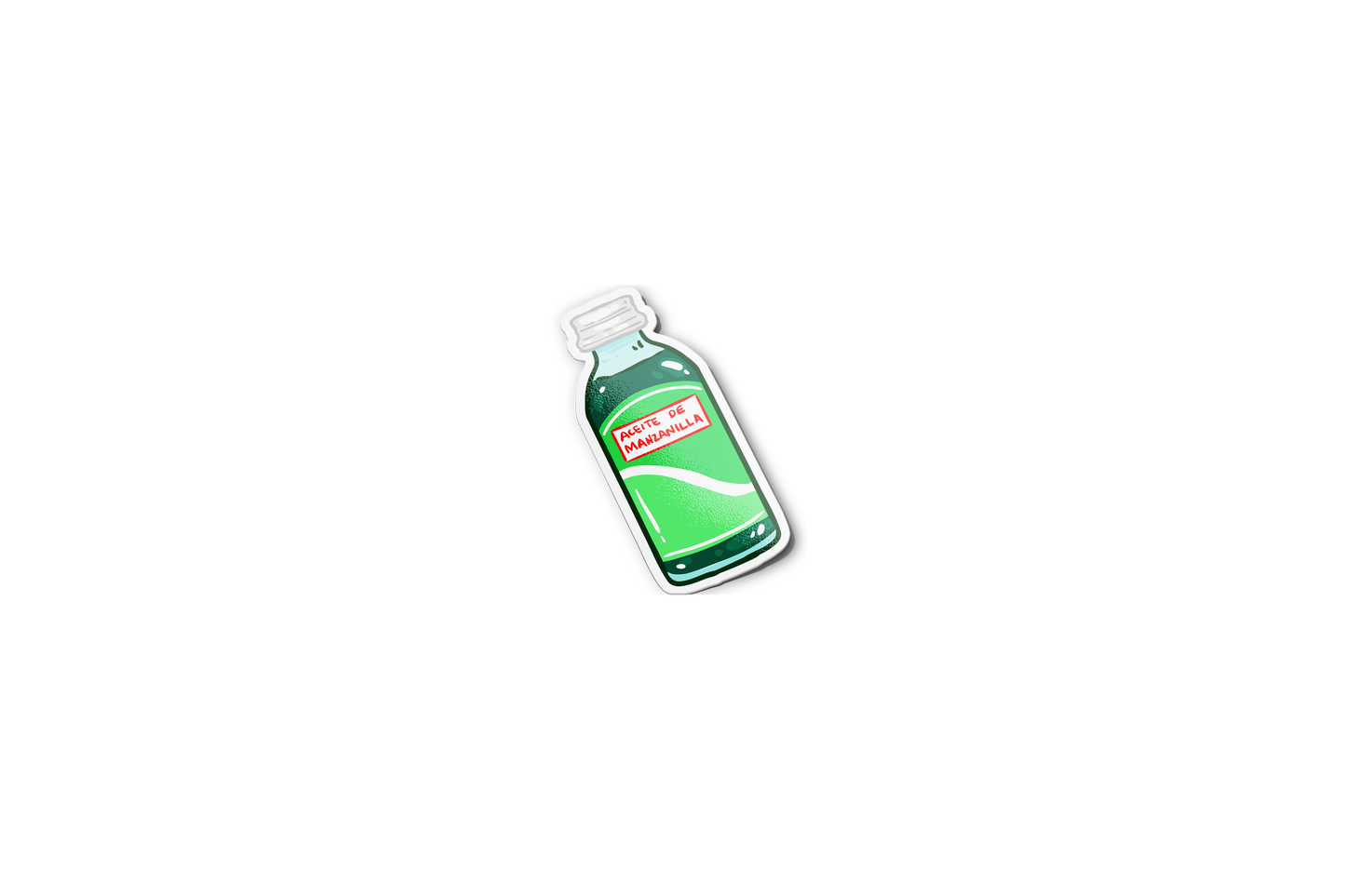 Aceite de Manzanilla 90's Sticker