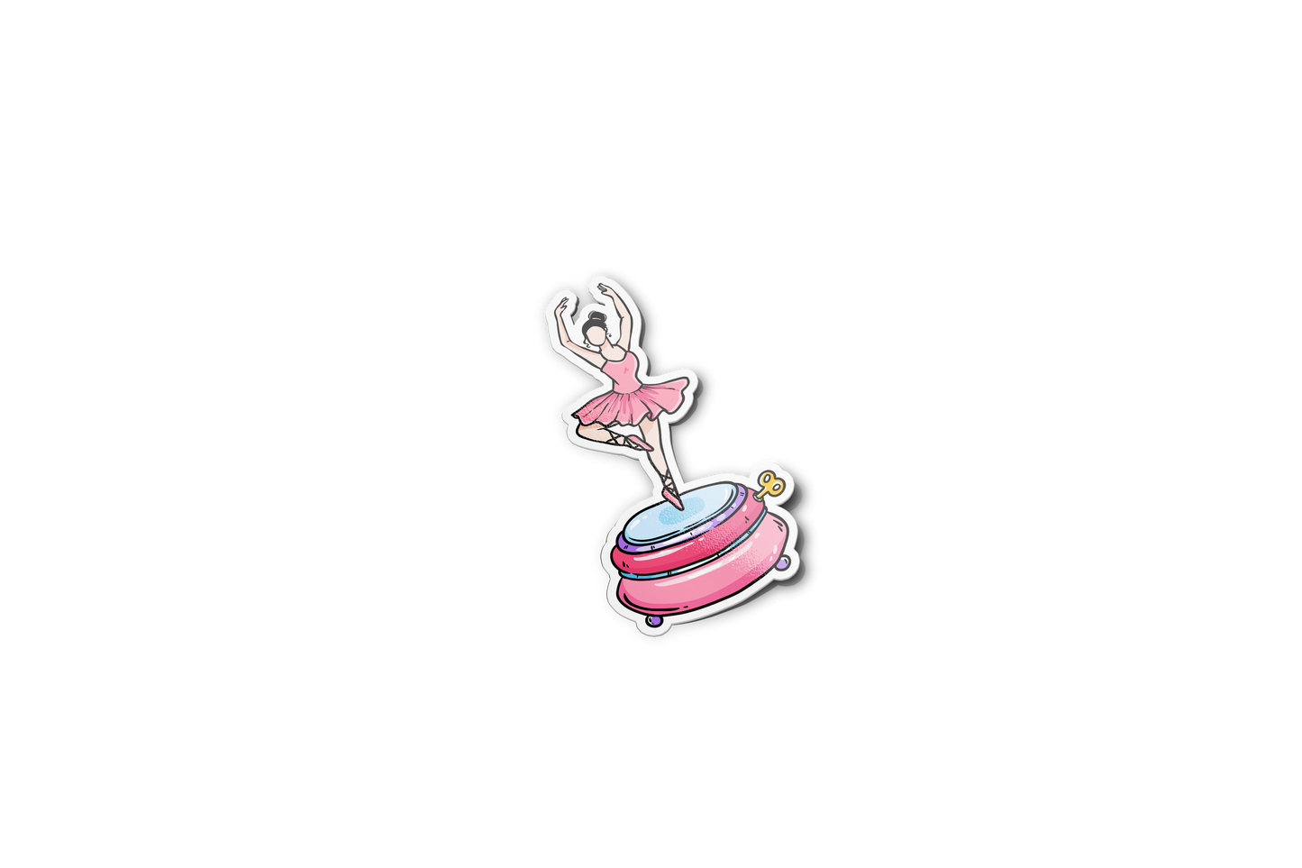 Ballerina 90's Sticker