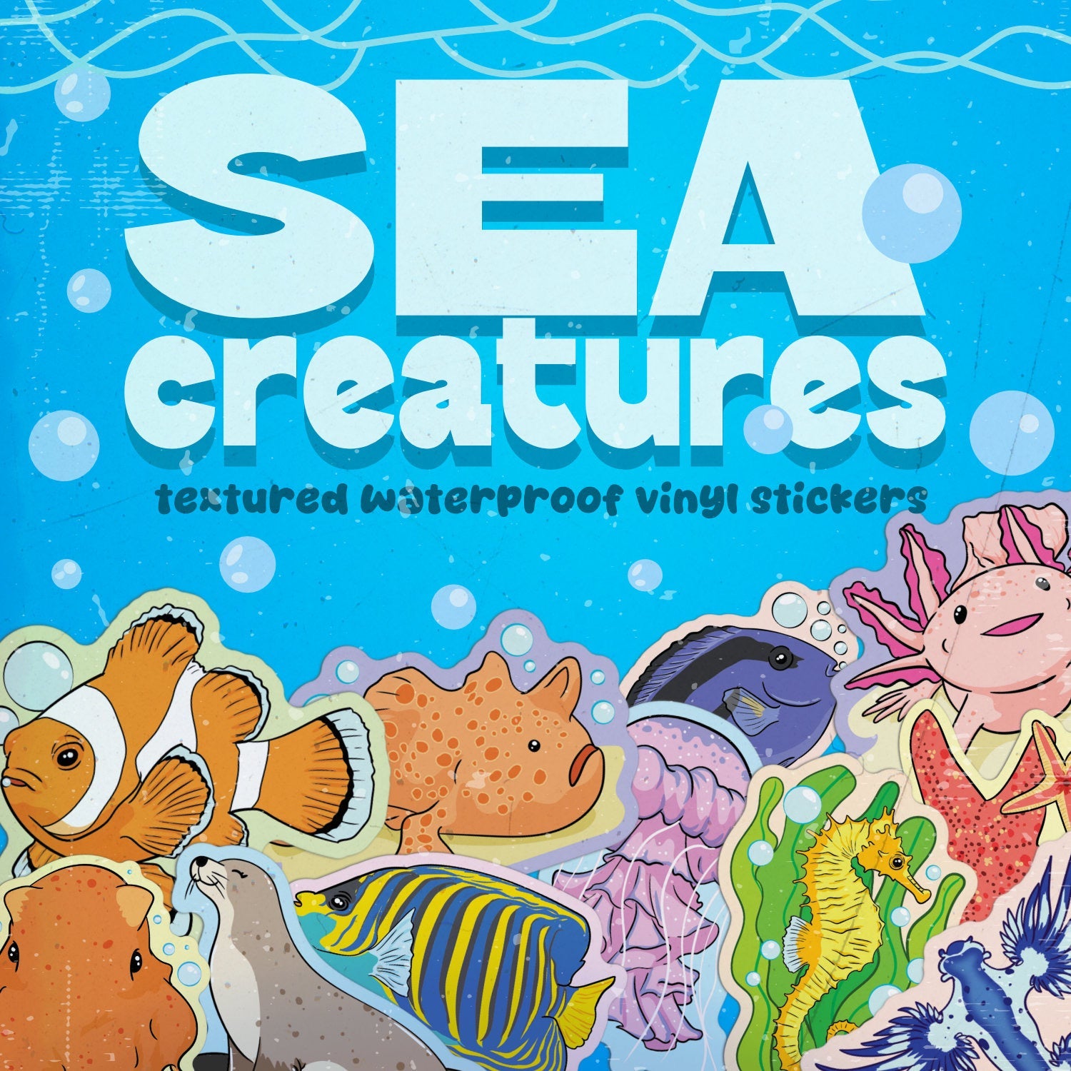 Sea Creature Stickers