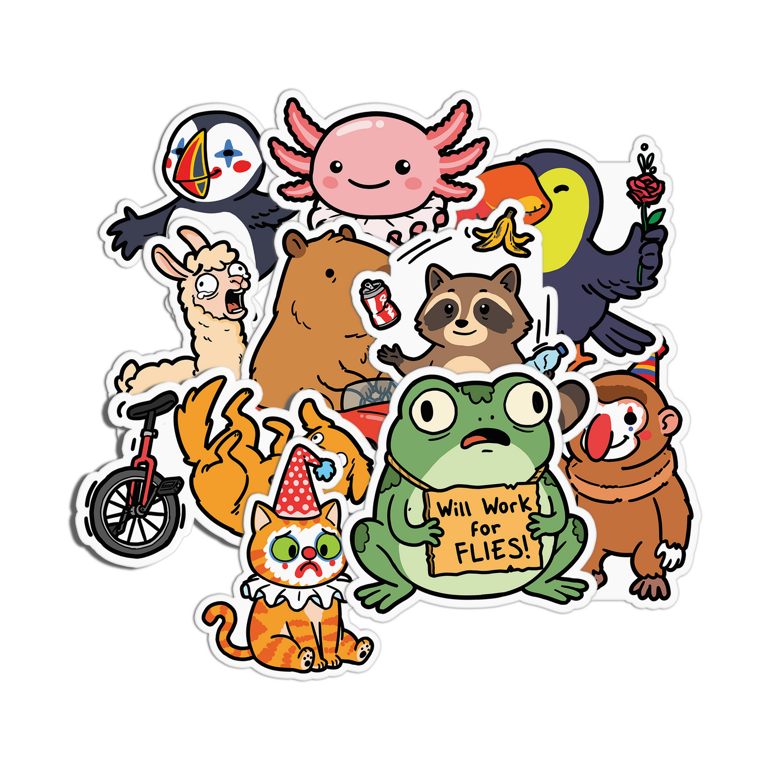 Cute Animal Stickers